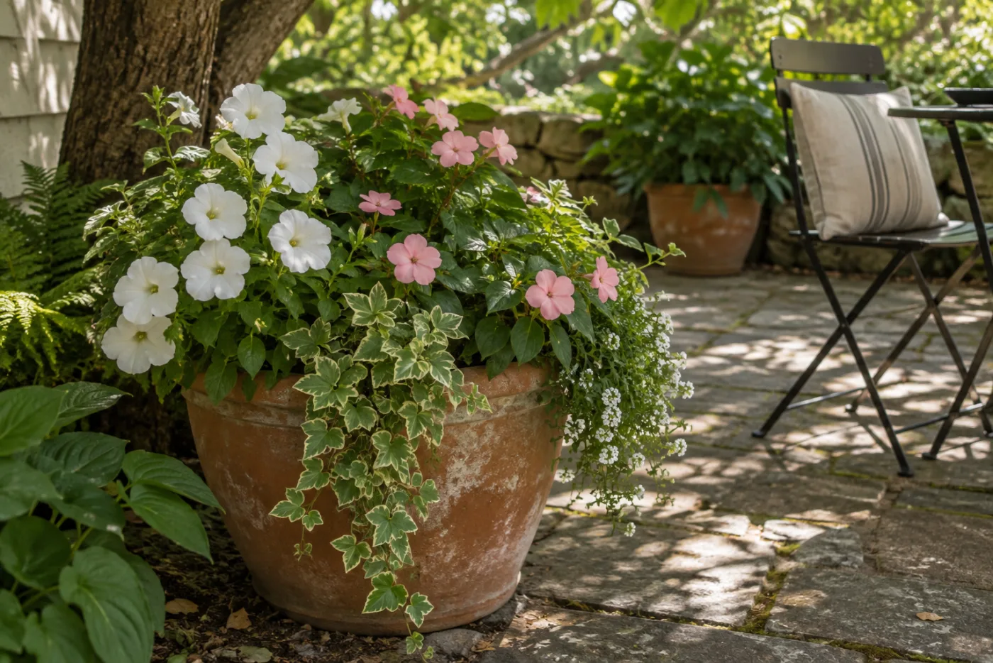 Use observed light, not a hopeful label, to plan a container for a softly lit corner.